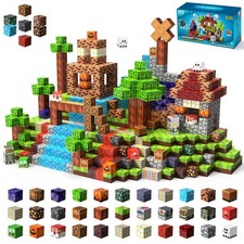 Magnetic Blocks, 150PCS Magnetic Building Blocks Cubes, STEM Magnet Blocks, S...