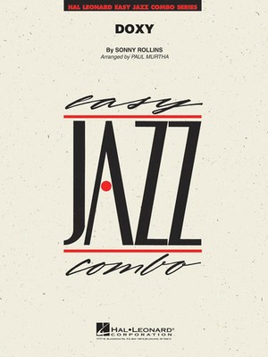 Doxy | Sonny Rollins | Easy Jazz Combo | Partitur + Stimmen | Hal Leonard