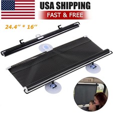 Retractable Car Auto Side Window Baby Sun Shade Shield Cover Roll Curtain Visor Retractable Car Auto Side Window Baby Sun Shade Shield Cover Roll Curtain Visor