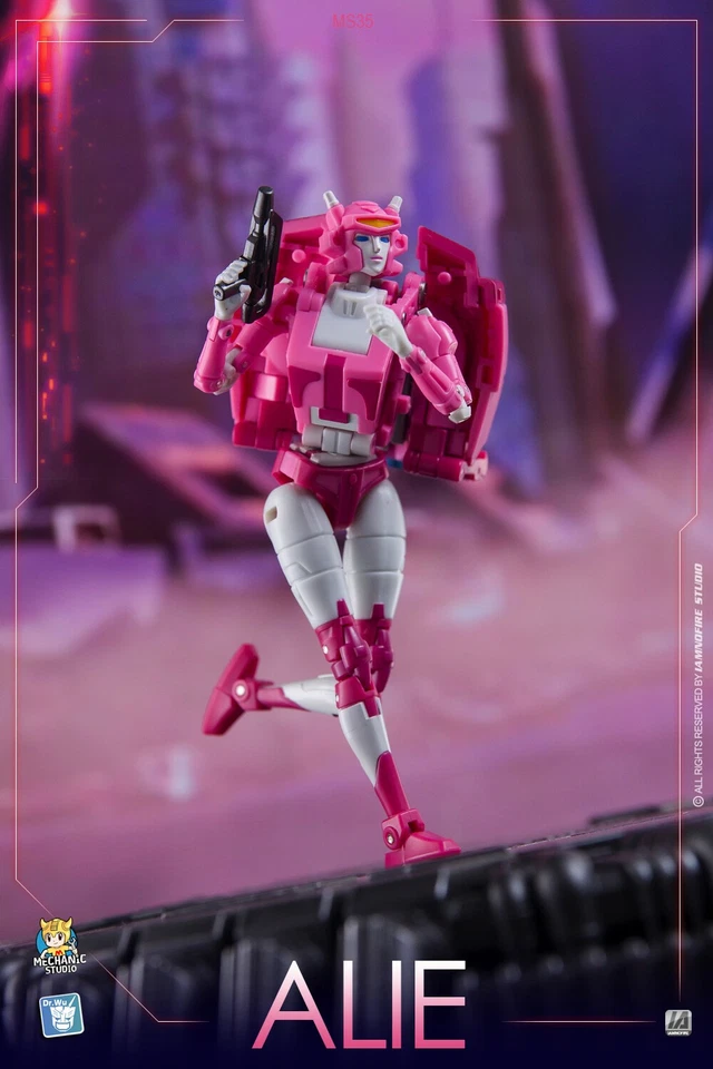 Dr.Wu MS-35 MS35 Alie Small Scale Action Figure Model 10cm Robot WITH BONUS - Image 4 of 4