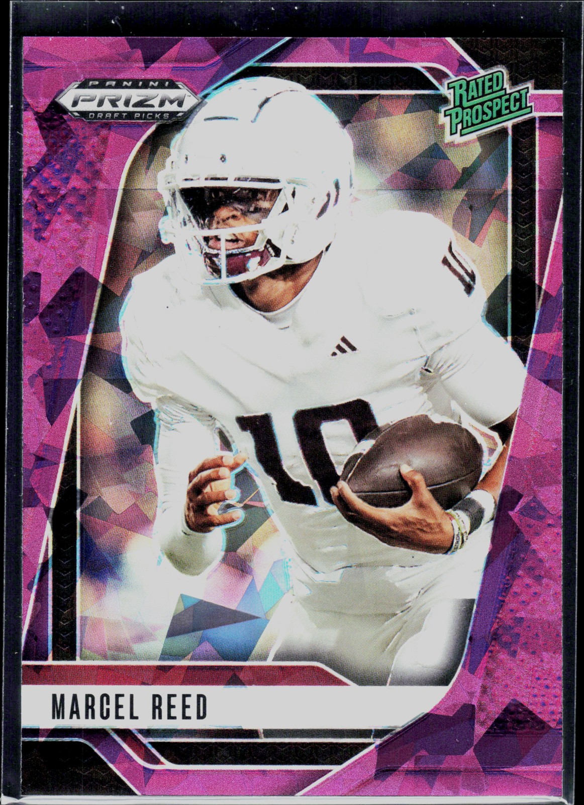 2025 Panini Prizm Draft Picks #167 Marcel Reed Prizms Purple Ice #/199