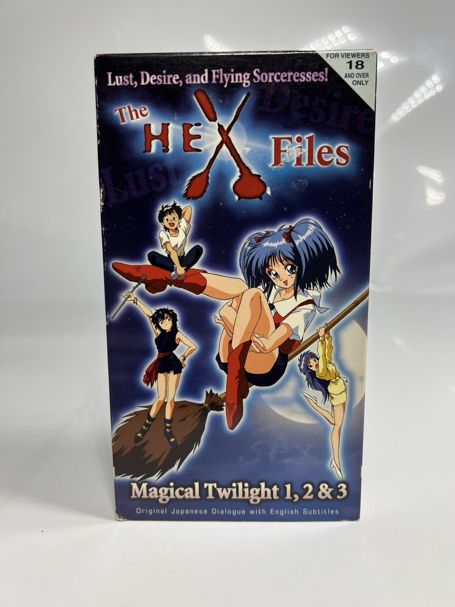 Magical Twilight Vol 1 2 3 The Hex Files VHS 1994 Soft Cel