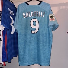 Marseille 2018/19 Puma Third Fußball Trikot blau Mario Balotelli 9 Herren XXL
