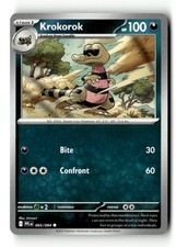 Krokorok 65/094 Phantasmal Flames Regular 2025 Pokemon NM