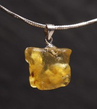 Edelstein Anhänger Kristall Naturspitze A-F Silber 925 Öse Unikat Steinschatz