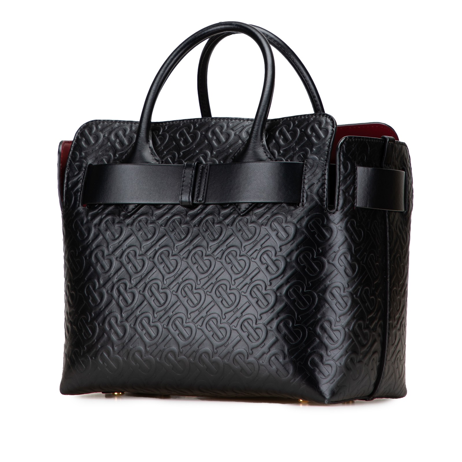 Authenticated Burberry Small TB Monogram Embossed… - image 2