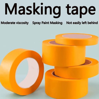 Zartes Oberflächenabdeckband 20 mm - gelbes Malerband für Farben auf Wasserbasis