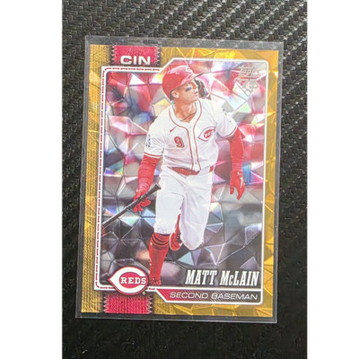 Topps 2026 Series 1 Matt McLain Cincinnati Reds /50 Gold foil #81