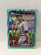 2024 Topps Chrome Update Austin Martin RC USC136 Aqua RayWave Refractor #160/199
