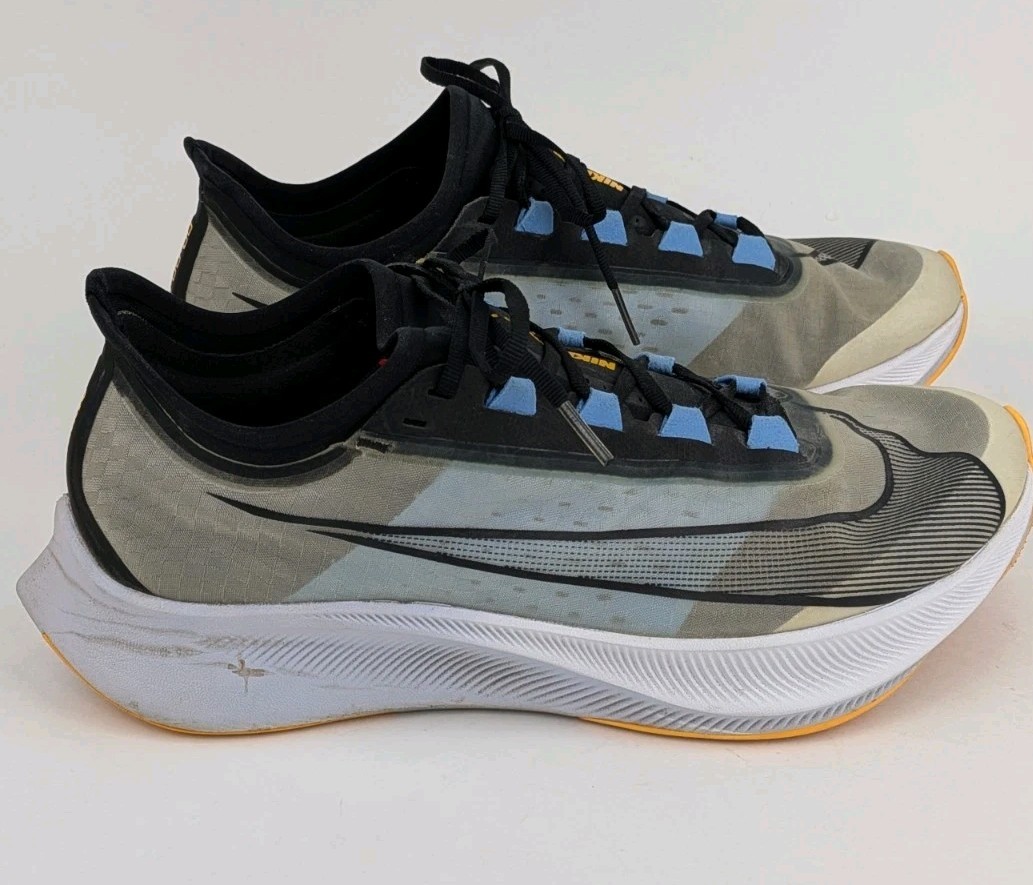 Nike Zoom Fly 3 Running Shoes AT8240-102 Men's 10 thumbnail 2