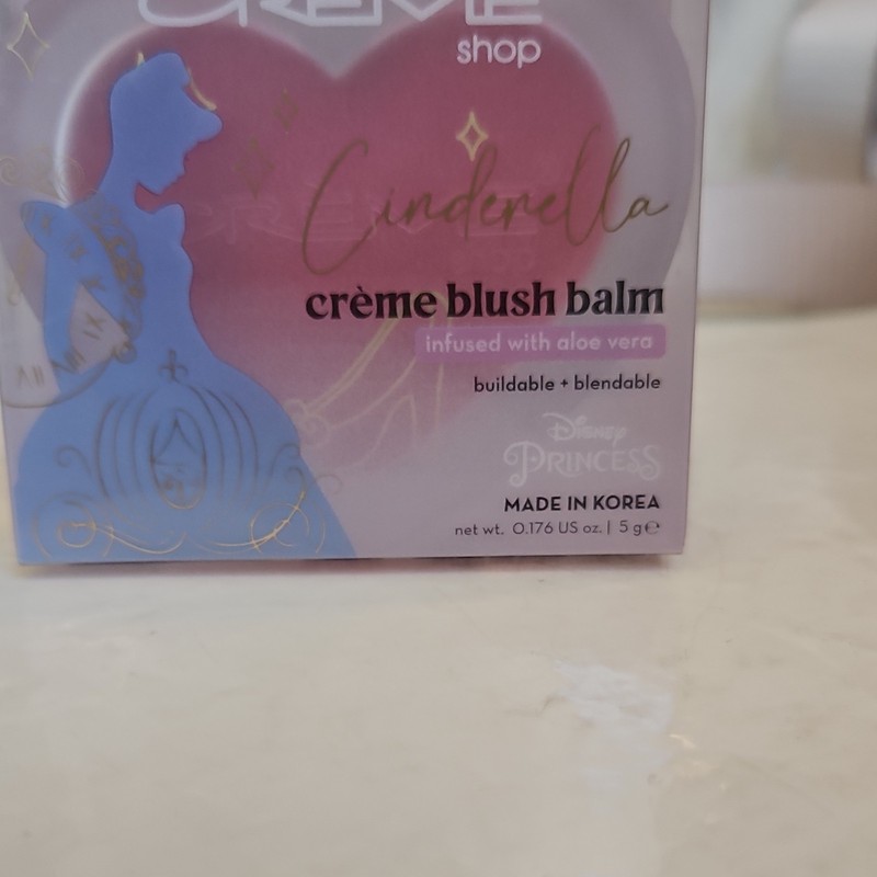 The Creme Shop Disney Princess Cinderella Rosy Blush Balm 0.176oz