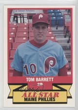 1989 CMC AAA All-Stars/Future Stars Tom Barrett #18 0b5