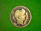 1914 P...Barber Dime... nice hole filler...211
