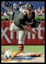 2018 Topps Dan Straily Miami Marlins #561