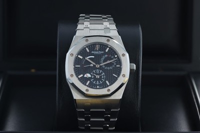 Audemars Piguet Royal Oak Dual Time 39mm, Black Dial -Steel