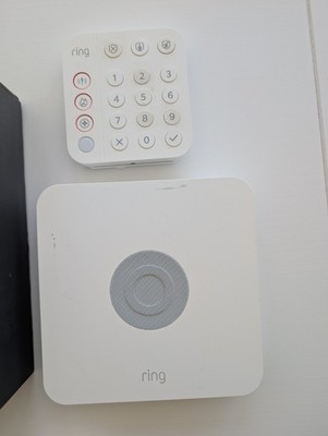 Ring Alarm Basisstation - Smart Home Alarm Sicherheitssystem, Weiß (Z) 