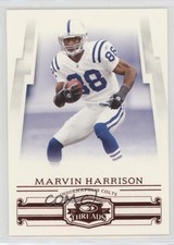 2007 Donruss Threads Century Proof Red Marvin Harrison #86 HOF y9m
