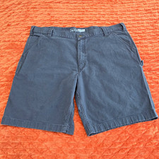 Carhartt Mens Relaxed Fit Canvas Utility Work Shorts 42x11 Gray Rugged Flex 2022