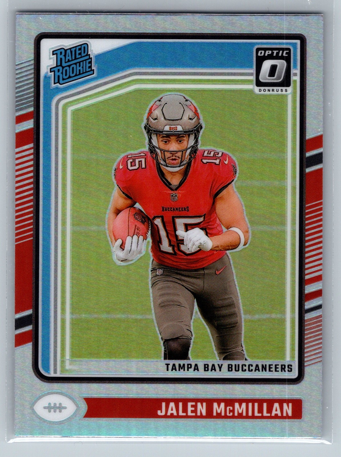 Jalen McMillan Panini Donruss Optic #239 Holo