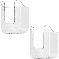 Wall Mounted Wipes Dispenser - 2 Pack Holder for Easy Access and Storage