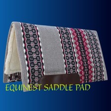 horse saddle pads western 34 38 Fur Inside Grey ,Red,