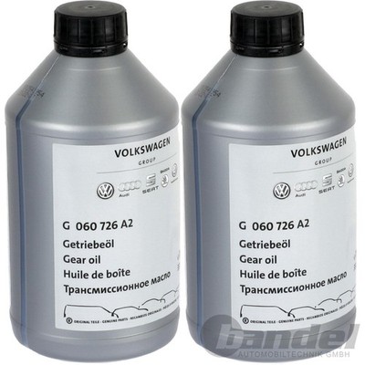 2x1 LITER OE ORIGINAL GETRIEBEÖL SCHALTGETRIEBEÖL SAE 75 G passend für VW AUDI