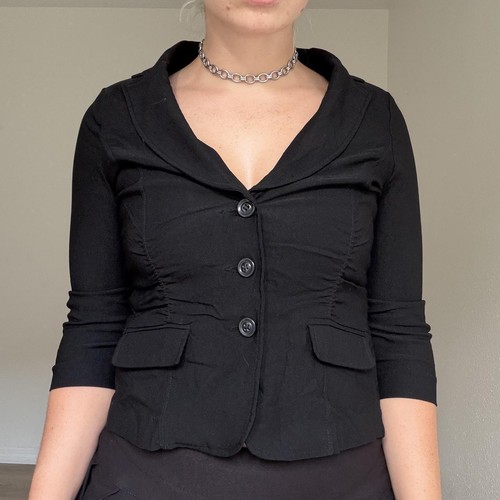 Y2K OFFICE SIREN BLAZER