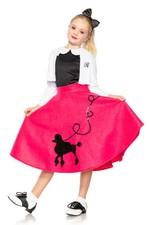 50's Poodle Girl Child Costume