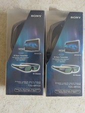 Sony Tdg-br100 3D Glasses Pair Of 2 Glasses N...