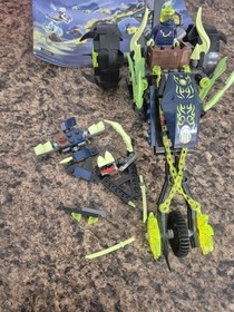 LEGO NINJAGO: Chain Cycle Ambush 70730 with instructions incomplete LEGO set