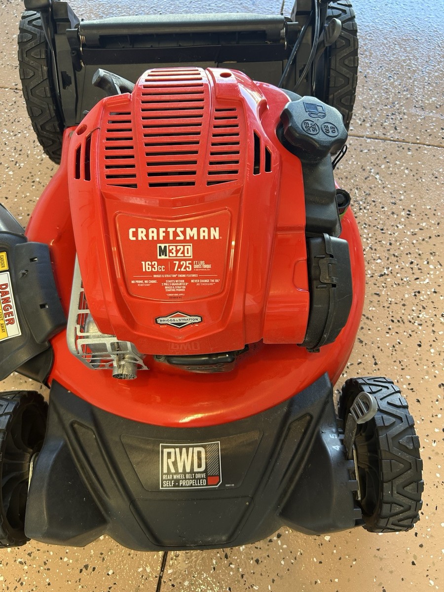 Briggs Craftsman M320 Rwd CRAFTSMAN M320 163-cc 21-in Self