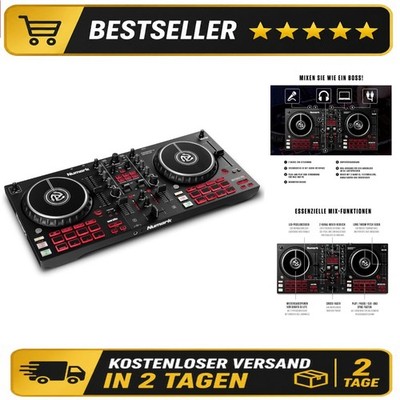 Numark Mixtrack Pro FX DJ Controller 2-Deck mit Audio Interface