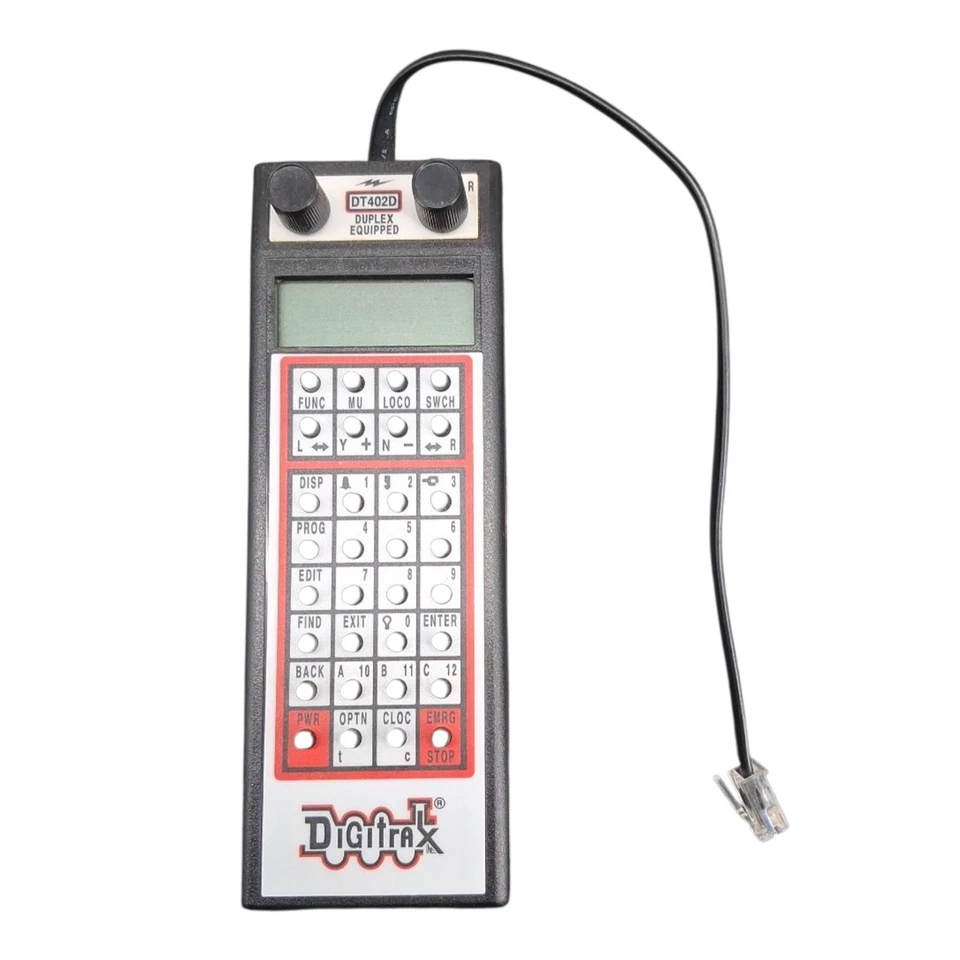 Digitrax DT402D LocoNet Duplex Super Throttle - Image 3 of 4