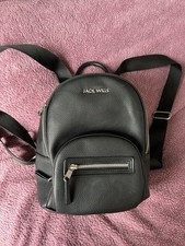 Jack Wills Rucksack Backpack Black New Without Tags Never Used