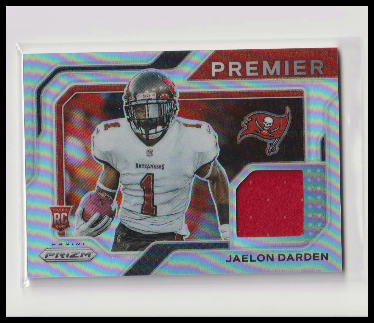 Jaelon Darden Panini Prizm Premier Jersey #PJ23 Base