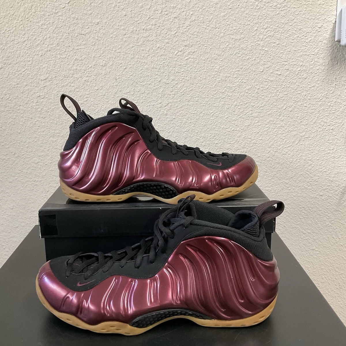 Nike Air Foamposite One Night Maroon for Sale | Authenticity