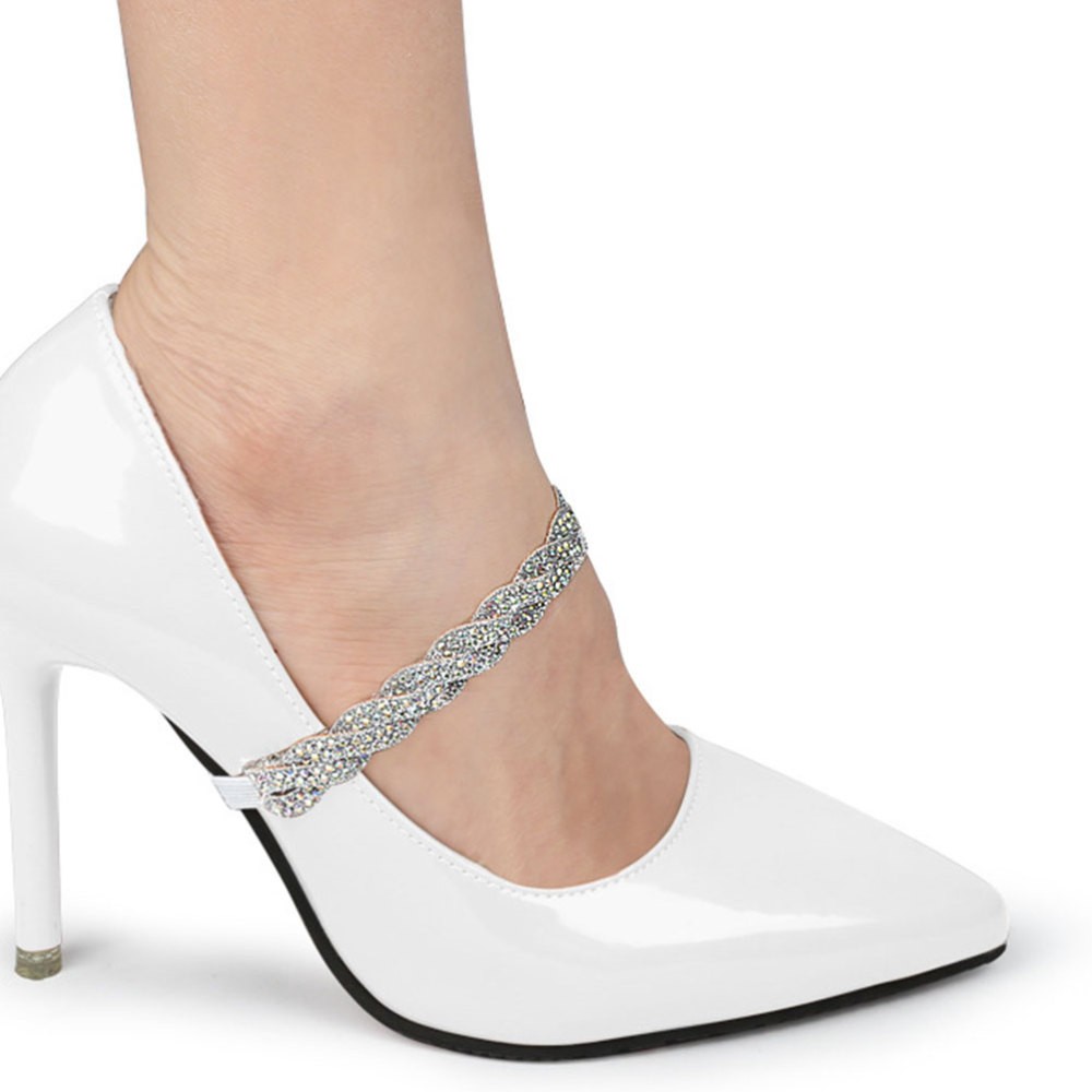 APL 4 Pezzi Lacci Donna Miss Accessorio Tacco Alto Cinturino Sostituibile