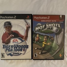 EA SPORTS Tiger Woods PGA Tour 2001 & Hot Shots Golf 3 (PS2) NTSC-U/C M