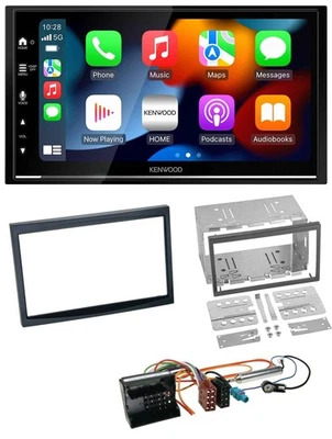 Kenwood DAB USB Bluetooth 2DIN MP3 Autoradio für Peugeot 207 307 Expert Partner - Bild 1 von 4
