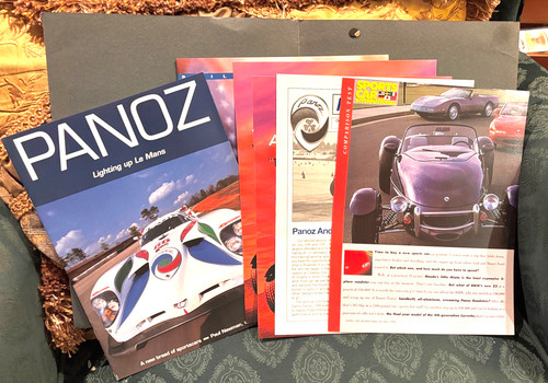 1991 Panoz Esperante Press Media Kit Brochure