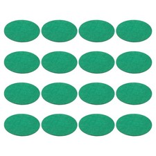 16Pcs Air Hockey Mallet Felt Pads 94mm, Air Hockey Felt Pushers Pads Replacement