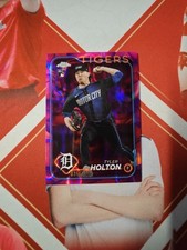 2024 Topps Chrome Baseball Magenta Lava Rookie Tyler Holton /299