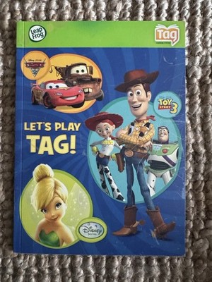 Disney Pixar Leapfrog Let s Play Tag Book - Autos, Toy Story 3 Lernsystem