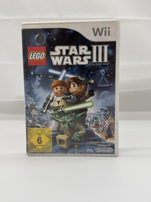 LEGO Star Wars III: The Clone Wars (Nintendo Wii, 2011, DVD-Box)