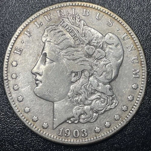 1903-S Morgan Silver Dollar $1 Better Date VF Details Very Fine Light Clean