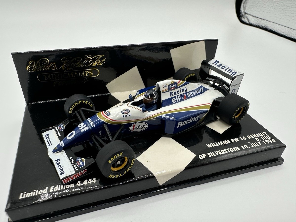 ミニカー MINICHAMPS Williams Renault FW16 (1/43) Minichamps Damon Hill Williams FW16 F1 1/43 Limited Edition Model