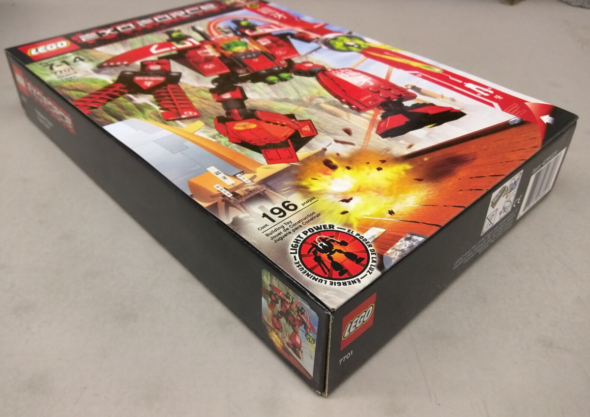 LEGO Exo-Force 7701 Grand Titan NEW! Mech Robot Light-Up Brick
