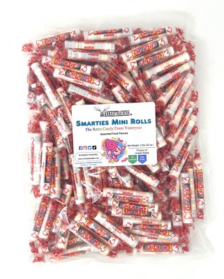 Smarties Regular Candy Rolls, 2 lbs. ~ YANKEETRADERS  ~ FREE SHIPPING