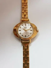 Perfect CHAIKA Mechanical Hand-Winding Women's Watch Gold-Plated. Cделано в CCCP