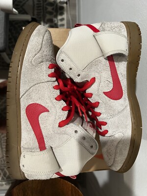 Size 10.5 Nike Sb Dunk High Birch Hyper Red Nike Dunk High Pro SB Birch Hyper Red | Kixify Marketplace main image 2
